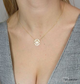 Naszyjnik złoty celebrytka 585 skrzydła ✓Złote Naszyjniki Damskie w Sklepie z Biżuterią zegarki-diament.pl✓ Piękne i Eleganckie Naszyjniki dla Kobiet✓ Prawdziwe Złoto ✓3.JPG